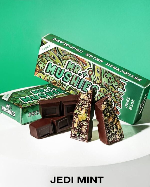 Mr Mushies Jedi Mint Chocolate Bar | 4g