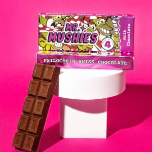 Mr Mushies Milk Chocolate Bar